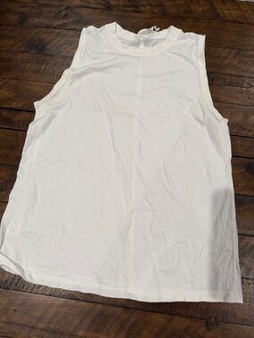 lululemon athletica White Sleeveless Tank Top